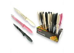 Ніж кухонний в кор. нерж. пластик. ручка 5Д 3кол. S3-8028 OSM (24/576)