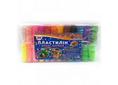 Модулін/пластилін супер легкий 24кол 17гр  34SL1002-2 J.Otten (72)