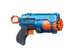 Пістолет в кор. м'які кулі 12шт. механічний барабан 23*14см. BT312 (8)