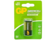 Крона бл. GP GREENCELL 9.0V сольова зелена 1604GLF-U1 (10/200)