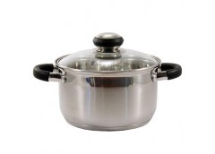 Каструля нерж.  6.1л. 
