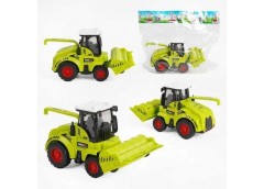 Комбайн в куль. інерц. тріскачка. рухомі деталі 15*6*8см. 706-32 (100)