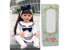 Лялька в кор. гумова. імітація скляних очей. з аксес. 57*21*14см. QM 121 (12)