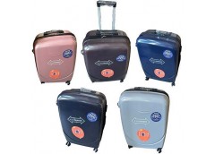 Валіза дорожня Середня пластикова 24