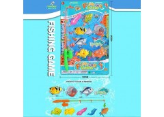 Рибалка на планш. вудка. рибки 8шт. 49*32см. 272-504A (51/102)