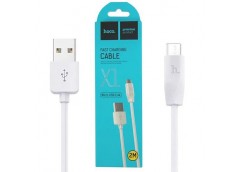 Кабель зарядний Hoco (USB-Micro) 2.4A. 1.0м. PVC X1 (1)