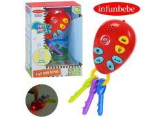 Музичний Брелок-ключі в кор. на бат. звук. світло 17*12*6см. LS010C (12)