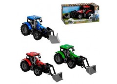 Трактор в кор. на бат. інерц. звук. світло 30*15*11см. 3кол. 550-46J (24)