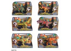 Динозавр в кор. на бат. звук 23*6*8см. 7вид. 3308A-1 (30)