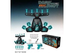 Набір зброї кор. пістолет 2шт. кулі-присоски 10шт. поролон. 53*9*30см 3373 (6/12)