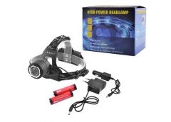 Ліхтарик на голову в кор. акум. 2шт. 18650 Type-C. zoom BL-2177-T6