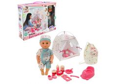 Пупс в кор. горщик. аксес. 10*43*33см  2544 (18)