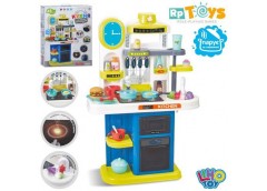 Кухня в кор. на бат. 45пред. плита. посуд. продукти. звук. світло 42*53*16см. 16...