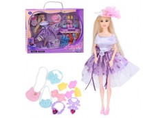 Лялька шарнірна в кор. вбрання. сумка. аксес. 43*34*6см. FD0475 (18)