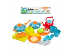 Посудка в куль. чайник. сковорідка. чашки. продукти 28*30*6см. 623-3 (60)