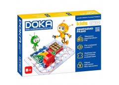 Конструктор електронний Doka Збираємо радіо D70703