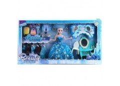 Лялька з одягом шарнірна в кор. 