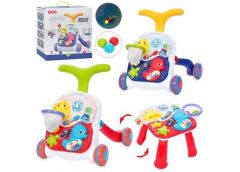 Каталка-ходунки в кор. на бат. столик. піаніно. кошик з м'ячиками. звук 39*17*40см. 66548-66549 (8)