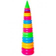 Піраміда в сітці №5 24дет. 100.0см. 019/2 Бамсик (4)