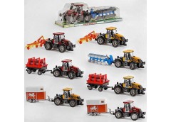 Трактор в слюді інерц. 4вид 38*12*15см. 4066А/5066А/8066А/90 (120)