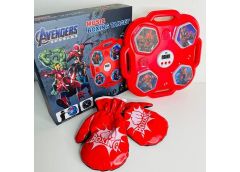 Боксерський набір в кор. акум. тренажер-мішень. 4цілі. Bluetooth 32*28*6см. 6505...