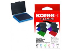 Штемп. подушка синя, KORES 110*70мм K71570 (1)