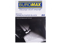 Папір копіювальний BUROMAX  чорний, 100 арк. BM 2701 &&
