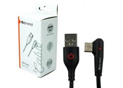 Кабель зарядний USB Mibrand, 2,0A 1,0м. (Type-C) MI-11 (1)