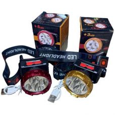 Ліхтарик на голову USB в кор МХ-208-5 (200)