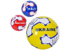 М'яч футбол розмір 5, 3вид. 340-360г. EN 3330 (30)