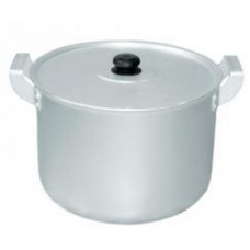 Каструля алюмінієва  3.5л. циліндр. з кришкою ІНТР (4)