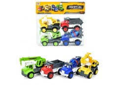 Набір будтехніки в куль. 4шт. рухомі деталі 28*23*6см. 650A (36)