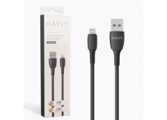 Кабель зарядний HAVIT USB 2А  HV-CB619С 1м (100) 