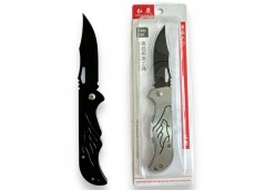 Ніж розкладний на лист. метал. ручка 16см. 896 OSM (360)