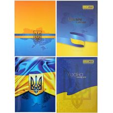 Блокнот А5, 80арк. кліт. тверда обкл. поролон 