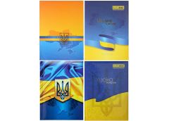 Блокнот А5, 80арк. кліт. тверда обкл. поролон 