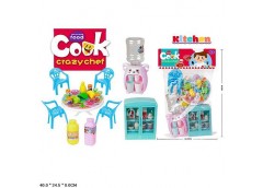 Їдальня в куль. стіл. стільці з аксес. 40*24*8см. 88-35 (34)