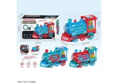 Потяг в кор. на бат. музика-звук. світло 23*18*10см. 2кол. 5939B (36)