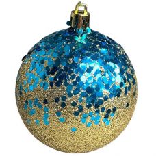 Кулька новорічна 10см. 3шт. в кор. 