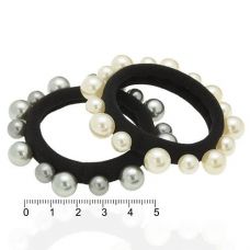 Резинка мікрофібра з жемчугами GB 1840-90R2-4 (20)