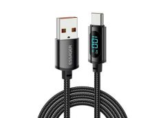 Кабель зарядний ESSAGER Fast Charging (USB - Type-C) 5A 0.3м. EXCT-FMTB09 (1)