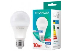 Лампочка LED 10 Вт E27 4100K Titanum TLA6010274 12 Вольт!!! 