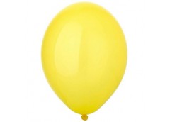 Кульки латексні Кристал жовтий  30см 12