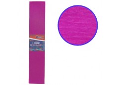 Папір гофрований темно-рожевий 50см.х2м.  55% 20гр/м  J.Otten KR55-8005