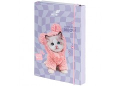 Папка для зошитів Kite В5 на резинці Studio Pets картонна SP26-210 (1)