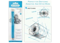 Набір олівців для ескізів, 2шт. стираються, сині, Acmeliae Scetcher J.Otten 4307...