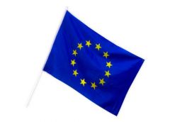 Прапор Євросоюз 150*90см. поліестер 782021 (10/2500)