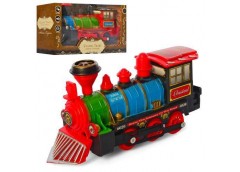 Потяг в кор. на бат. музика-звук. світло 22*13*8см. 2кол. 829-8 (48)