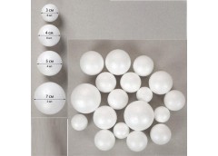 Пінопластова заготовка в куль. 