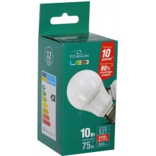 Лампочка LED 10 Вт E27 4100K 220В TITANUM  TL-A60-10274 (1)